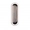 Stamped Solid Brass Pocket or Sliding Door Flush Pull 3-9/16" Long