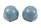Ceramic Toilet Bolt Cap Replacement Pair - Many Colors Available