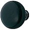 Ebony Porcelain Knob Pair