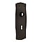 Prairie Solid Brass Door Plate
