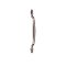 Spade Barn Door Pull Handle, 7-1/2", Brushed Steel Finish