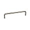 Brass Wire Cabinet Pull, 6" on center, Polished Nickel