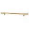 Round Bar Pull, 14"- Brushed Brass Finish
