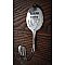 Repurposed Silverplate Spoon Hook- Laugh Often