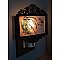 Repurposed Painted Glass Nightlight