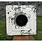 Repurposed Tin Ceiling Mirror- Round