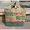 Vintage Burlap Potato Sack Tote- South of the Butte