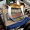 Vintage Burlap Potato Sack Tote- Northern North Dakota