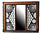 Repurposed Antique Window - Wall Decor - Antique Doilies Mirror