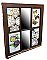 Repurposed Antique Window - Wall Decor - Antique Doilies Mirror & Dictionary Prints