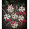Antique Repurposed Crochet Doily Holiday Ornament
