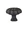 Tuscany Bronze Fluted Cabinet Knob, Small 1", Medium Bronze