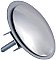 Kingston Brass 2-Inch Sink Faucet Hole Cover - Polished Nickel