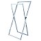 Kingston Brass Pedestal X Style Steel Construction Towel Rack - Polished Chrome