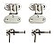 Heavy Duty Stainless Steel Storm or Screen Door or Window Hangers
