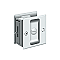 Solid Brass Pocket or Sliding Door Lock - Privacy - Multiple Finishes