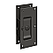 Adjustable 6" Solid Brass Heavy Duty Pocket or Sliding Door Lock - Privacy - Multiple Finishes