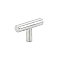 Stainless Steel Cabinet Knob, 2" Wide