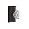 Complete Door Hardware Set - with Studio Plate with Waldorf Knob