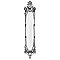 Louis Push Plate, 15-1/4" - Bright Chrome