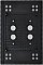 Craftsman Double Pushbutton Forged Switchplate
