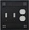 Craftsman Double Toggle Single Duplex Switchplate