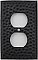 Hammered Black Forged Single Duplex Forged Switchplate