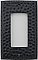 Hammered Black Forged Single GFCI Forged Switchplate