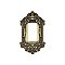 Solid Brass Victorian Switchplate - Antique Brass - Single GFCI