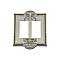 Solid Brass Meadows Switchplate - Satin Nickel - Double GFCI