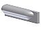 Smooth Top P-Cap Ceramic Tile Molding- End Stop- 1-1/2" x 6"  - Right