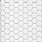 1" Unglazed Porcelain Hex Tile - Classic Series - Arctic White - Sold Per Sheet