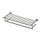 Large Latitude 2 Minimalist Towel Rack - Matte Black