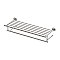 Glam Minimalist Towel Rack - Satin Nickel