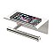 Gatco Latitude Minimalist Toilet Paper Holder With Cell Phone Shelf - Satin Nickel