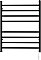 Kingston Brass Templeton Wall Mount Hardwired or Plug-In Towel Warmer - Matte Black