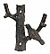 Cast Iron Bird on Branch Hook
