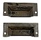 Pair of Antique Cast Iron Bin or Drawer Cup Pulls by P. & F. Corbin - Circa 1895