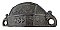 Antique Cast Iron Bin or Drawer Cup Pull - Circa 1880