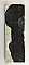Antique Black Glaze Bathroom Bullnose Tile 6" x 2" Sold Each