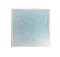 Antique Porcelain Hull Tile Co. 4" x 4" Matte Glaze Light Blue Wall or Floor Bathroom Tile