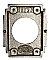 Antique Chrome Plated Cast Bronze Cylinder Lock Collar Ring by P. & F. Corbin - Circa 1920