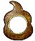 Antique Cast Bronze Cylinder Lock Collar Ring - Circa 1920