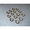 Antique Brass Café Clip-On Curtain Rings - Circa 1960