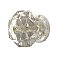 Antique Large Faceted Empire Style Glass Cabinet Knob