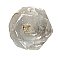 Antique Large Faceted Empire Style Glass Cabinet Knob