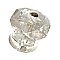 Antique Large Faceted Empire Style Glass Cabinet Knob