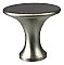 Antique Brushed Nickel Cabinet Knob - Circa 1940