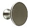 Antique Brushed Nickel Cabinet Knob - Circa 1940