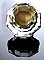Antique Single Glass Cabinet Knob